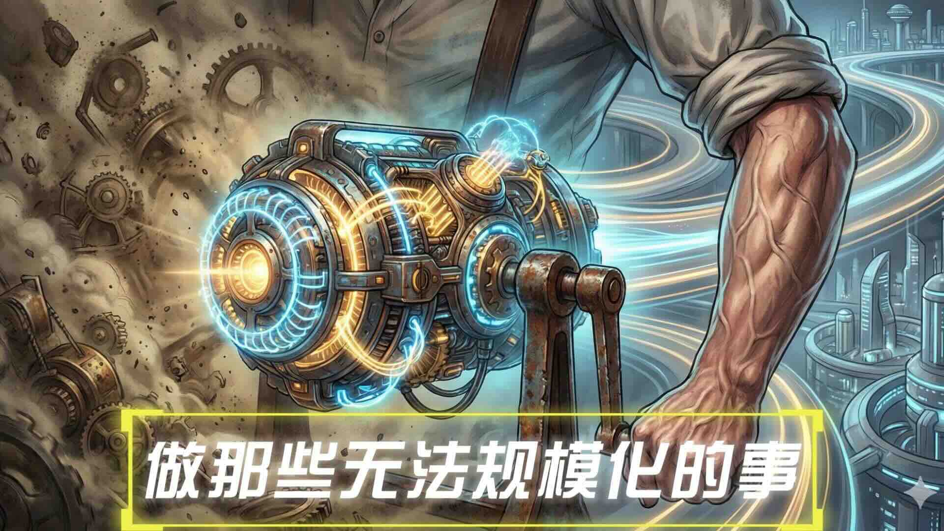 做那些无法规模化的事